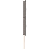  Naslon za glavu u taupe boji 180 cm tkanina | shoptok.hr