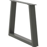  Noge za klub stolić V-oblika 2 kom antracit 50 x (42-43,3) cm čelik | shoptok.hr