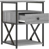  Noćni ormarići 2 kom boja hrasta 40x42x55 cm konstruirano drvo | Eponuda.ba
