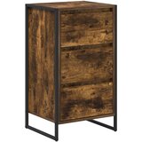  Kreveta Dimni hrast 42 x 36 x 75.5 cm Konstruirano drvo | shoptok.hr