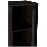 MOME Črna omarica 80x130x40 cm Solei – | Shoptok.si