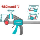 Total Hitra mizarska spona 150mm / 60kg / INDUSTRIAL (THT1340601) | Shoptok.si