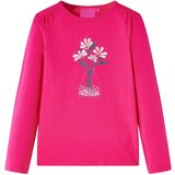  Dječja majica dugih rukava jarkoružičasta 104 | shoptok.hr