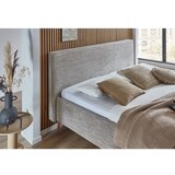 Meise Möbel Bež tapecirani bračni krevet s prostorom za odlaganje s podnicom 180x200 cm Riva – | shoptok.hr