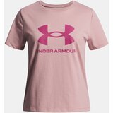 Under Armour Girls' T-shirt UA BIG LOGO SS-PNK - Girls Cene
