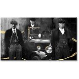 Slike na platnu premium art - peaky blinders brothers