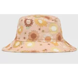 New Era Bombažni klobuk roza barva