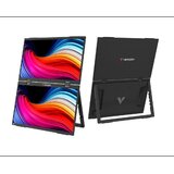 Verbatim prijenosni monitor dvostruki 15.6" #32403 Full HD 1080p, 2xUSB-C/1xHDMI/1xUSB-A | shoptok.hr