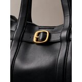 Calvin Klein Shopper torba 'BUCKLE' crna | shoptok.hr