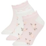 Defacto Girl's 3-Piece Cotton Long Socks | Shoptok.si