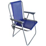  Sklopiva kamping i plažna stolica Tamno Plava Cene