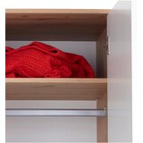 Modern Living Omara Za Oblačila Box, Bela, Barva Hrasta | Shoptok.si