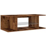vidaXL TV ormarić LED boja staro drvo 90x39x30 cm konstruirano drvo | shoptok.hr