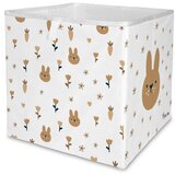 Butter Kings Bijeli tekstilni organizator za dječje igračke 32x32x32 cm Sweet Bunnies – | shoptok.hr