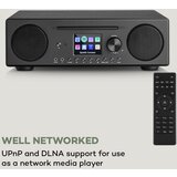 Auna Connect CD Internetradio Mediaplayer internetrádio Spotify Connect BT App Control, crna boja | shoptok.hr