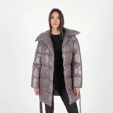 Ženska jakna Calda, Braon