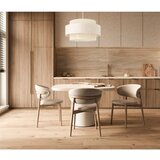  visilica na lanku BOHO 1xE27/60W/230V prečnik 40 cm krem/juta | Eponuda.com