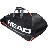 Head Tour Team 6R Black/Orange Racket Bag cene