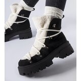 Gemre Black workers with decorative tongue Perugia | Shoptok.si