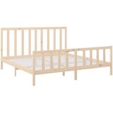  Posteljni okvir iz borovine 200x200 cm, (20601748) | Shoptok.si