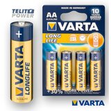 Varta longlife LR6 AA alkalna - cena na komad ( 1670 ) | ePonuda.com