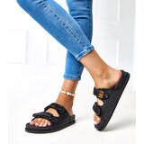  Black crochet sandals with adjustable straps Kliris | ePonuda.com