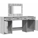  Toaletni stol 3 kom. Siva 78,5 x 41 x 135 cm Konstruirano drvo | Shoptok.si