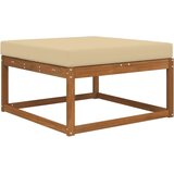  Zunanja blazina za kavč Bež 80 x 80 x 8 cm Poliester, (5000202507) | Shoptok.si