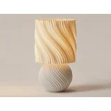 Lampa – Japandi ambijentalna lampa sa talasastim dizajnom