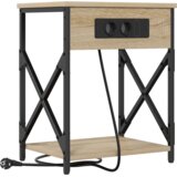vidaXL Noćni ormar sonoma hrast 41 x 31 x 51 cm Konstruirano drvo | shoptok.hr
