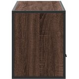 TV ormarić boja hrasta 100x31x39,5 cm konstruirano drvo i metal | shoptok.hr