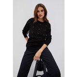 Marisse Sweater With Pearls Z-Sw-3656 Black | ePonuda.com