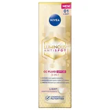 Nivea Luminous 630 Anti Spot posvetlitvena CC krema SPF 30 odtenek Light 40 ml