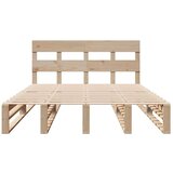 vidaXL Okvir kreveta bez madraca 120 x 190 cm od masivne borovine | shoptok.hr