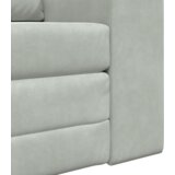 vidaXL podna sofa krevet 2-u-1 svjetlosiva 98x71x83 cm baršun | shoptok.hr
