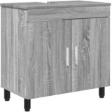 vidaXL Kopalniška enota Siva Sonoma 60 x 35 x 60 cm Inženirski les, (5000246286) | Shoptok.si