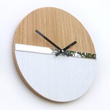  Sodobna stenska ura z ogledalom | Shoptok.si