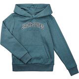 Jack & Jones Puloverji JJECALEB VARSITY SWEAT Modra | Shoptok.si
