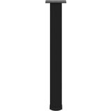 vidaXL noge za mizo za kavo 4 kosi črna 72-74 cm jeklo | Shoptok.si
