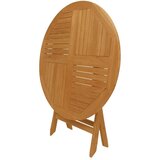  5-dijelni vrtni blagovaonski set od masivne tikovine | shoptok.hr