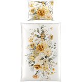 Esposa OBOJESTRANSKA POSTELJNINA 140/200 cm saten bela | Shoptok.si