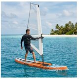 vidaXL Naduvivi SUP s jedrom TRITON 330 x 76 x 15 cm Plava - Plava (uzorak valova) Cijene