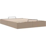 vidaXL Otomanski posteljni okvir brez vzmetnice kapučino 140x190 cm, (21608834) | Shoptok.si