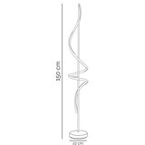  onli - led podna lampa twist LED/24W/230V 4000K crna | Eponuda.com
