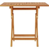  Sklopivi vrtni stol 85 x 85 x 76 cm od masivne tikovine | Eponuda.com