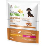Natural Trainer Sensitive No Gluten Puppy & Junior Mini - losos 800g | Shoptok.si