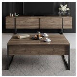 Hanah home sto za dnevnu sobu luxe walnut black Cene