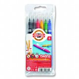 Kooh-i-Noor Flomaster Mona Lisa/ dupli vrh/ set 1/6 Cene