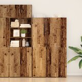 vidaXL Visoki ormarić Stari drvo 45x42.5x185 cm MDF | shoptok.hr