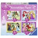 Ravensburger puzzle (slagalice) - Diznijeve princeze/ 4 u 1 Cene